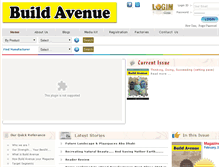 Tablet Screenshot of buildavenue.com